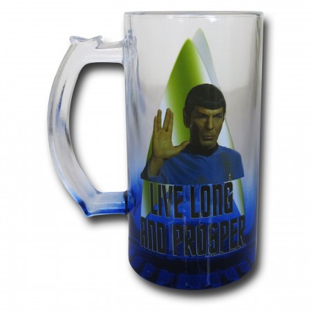 Star Trek Spock Live Long & Prosper Glass Mug