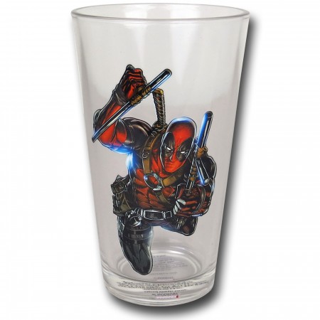 Deadpool 4-Piece Pint Glass Set