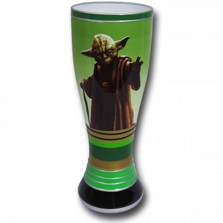 Star Wars Yoda Hand-Painted Collector's Glass