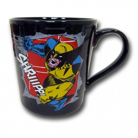 Wolverine Logo Rim 12oz Ceramic Mug