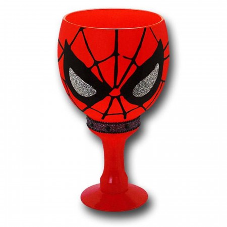 Spiderman Mask Red Goblet