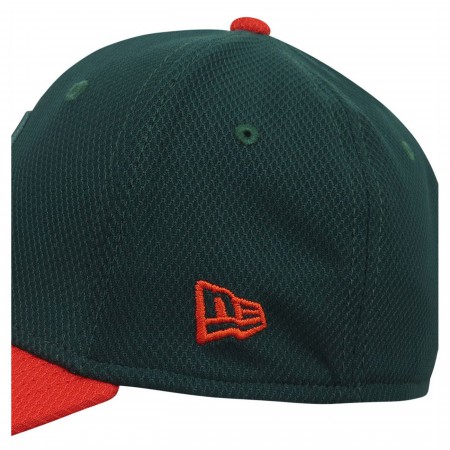 Aquaman Symbol Green 39Thirty Fitted Hat