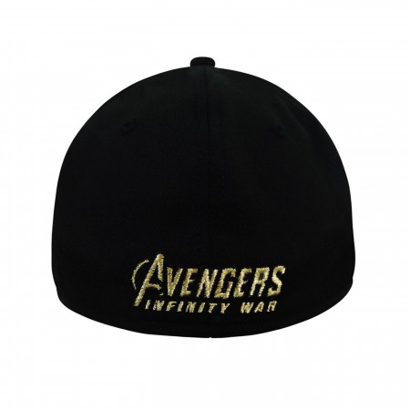 Infinity War Gauntlet Logo 39Thirty Fitted Hat