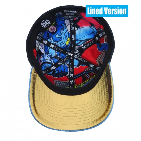 Blue Beetle Symbol Armor 39Thirty Fitted Hat