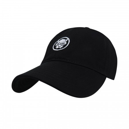 Black Panther Logo Adjustable Low Profile Hat