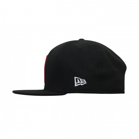 Captain America Symbol On Black 9Fifty Adjustable Hat