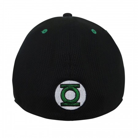 Green Lantern Black Glow Armor 39Thirty Fitted Hat