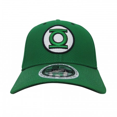 Green Lantern Symbol Glow Armor 39Thirty Fitted Hat