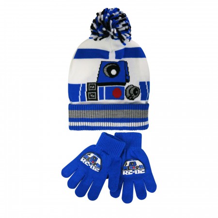 Star Wars R2-D2 Kids Beanie & Gloves Set