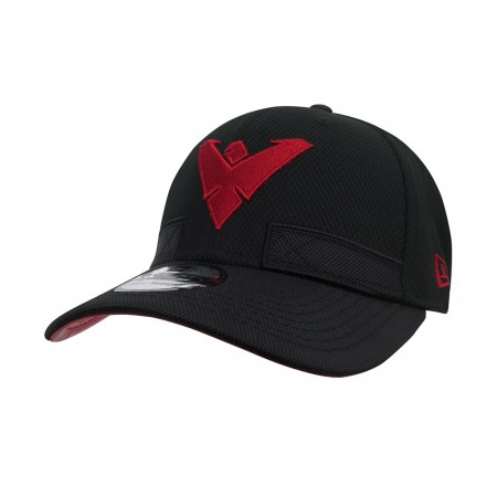 Nightwing New 52 Symbol Lined Armor 39Thirty Fitted Hat