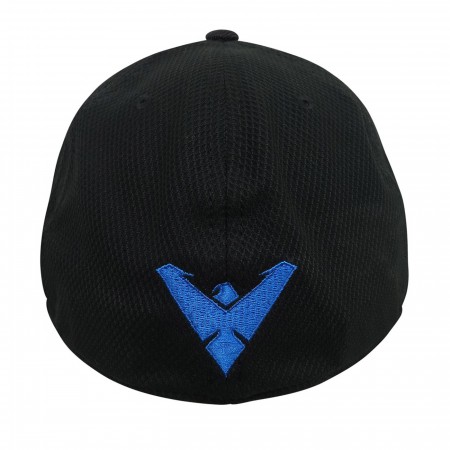 Nightwing Symbol Armor 39Thirty Fitted Hat