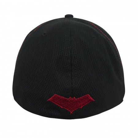 Red Hood Symbol Armor 39Thirty Fitted Hat