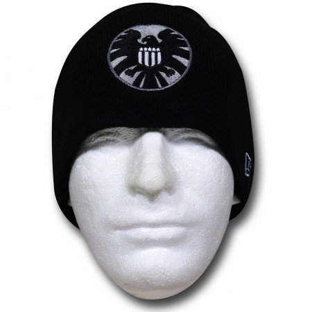 SHIELD Symbol Black New Era Beanie