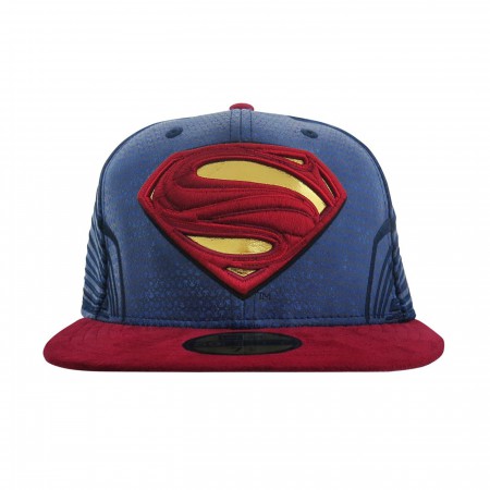 Superman Justice League Armor 59Fifty Fitted Hat
