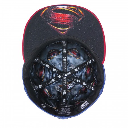 Superman Justice League Armor 59Fifty Fitted Hat