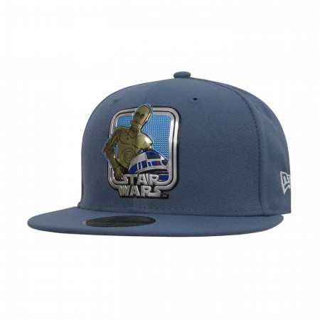 Star Wars 40th R2D2 & C3PO 59Fifty Fitted Hat