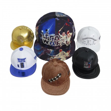 Star Wars Collectible Mini Hat Blister Pack Collection