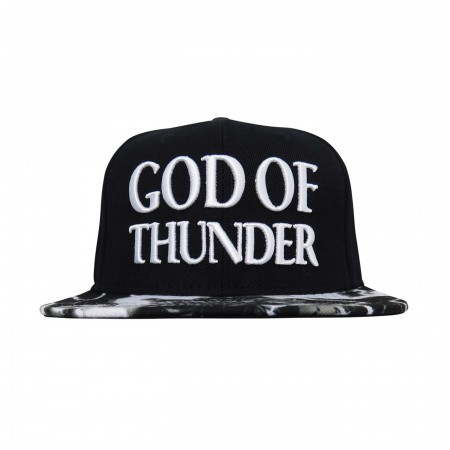 Thor God of Thunder Snapback Hat