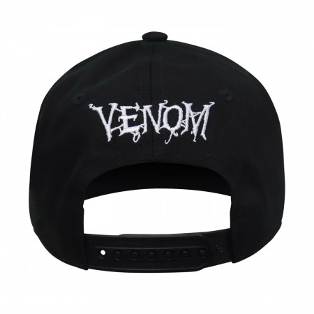 Agent Venom Logo Adjustable Snapback Hat