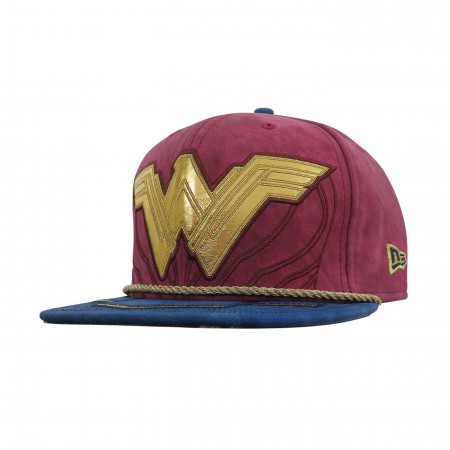 Wonder Woman Justice League Armor 59Fifty Fitted Hat