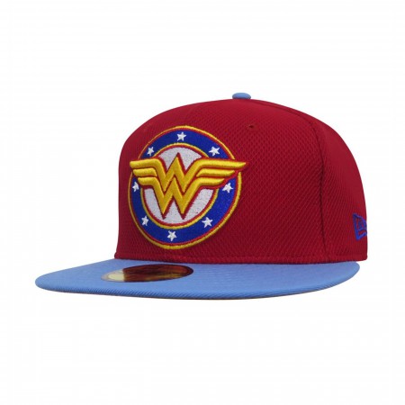 Wonder Woman Stars Logo 59Fifty Fitted Hat