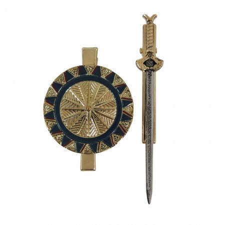 Wonder Woman Movie Sword and Shield Hair Clip Set