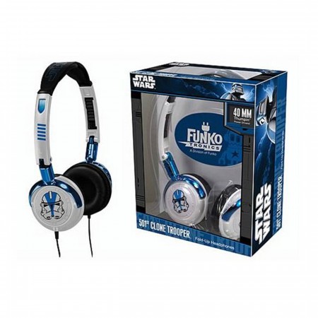 501 Clone Trooper Division Fold-up Stereo Headphones