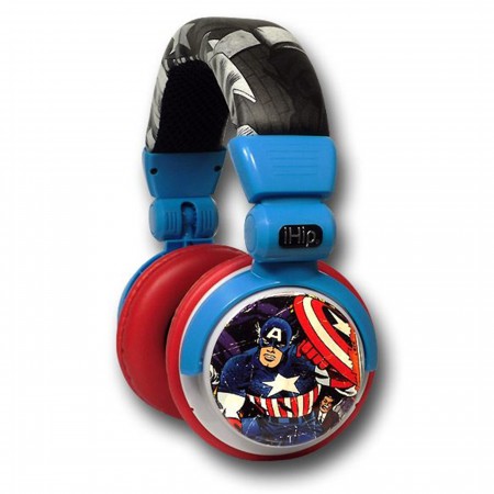 Captain America DJ Style Headphones