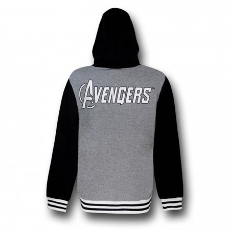 Avengers Varsity Button-Up Hoodie