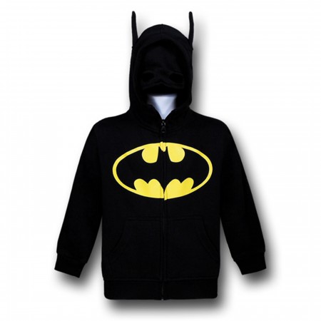 Batman Kids Cowl Costume Hoodie
