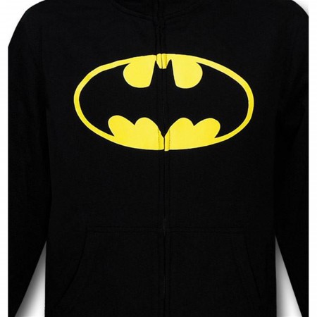 Batman Youth Cowl Costume Hoodie