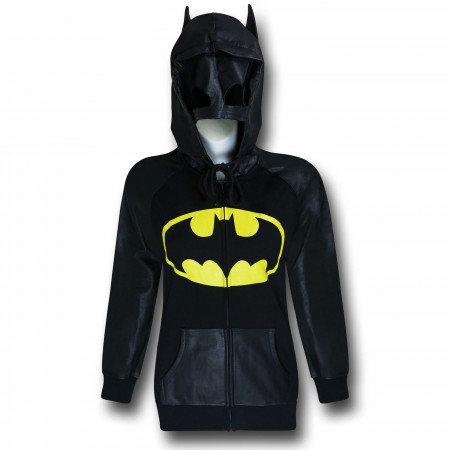 Batman Mask & Hood Women's Hoodie