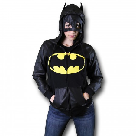 Batman Mask & Hood Women's Hoodie