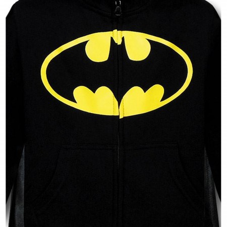 Batman Kids Cowl and Cape Costume Hoodie