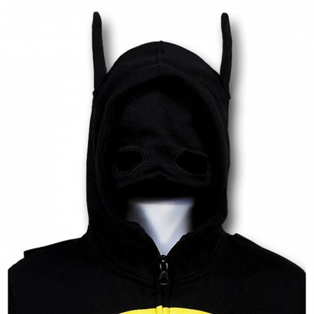 Batman Kids Cowl and Cape Costume Hoodie