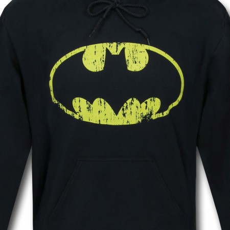 Batman Distressed Symbol Pullover Hoodie
