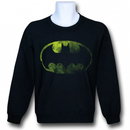 Batman Distressed Symbol Sweatshirt