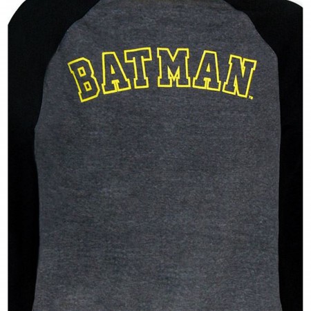 Batman Varsity Button-Up Hoodie