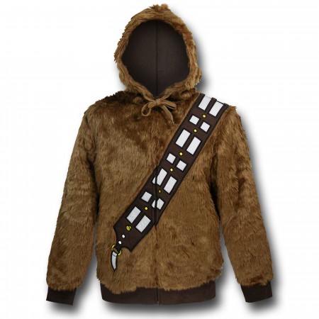 Chewbacca Costume Zip-Up Hoodie