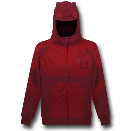 Daredevil Costume Zip-Up Hoodie