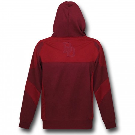 Daredevil Costume Zip-Up Hoodie