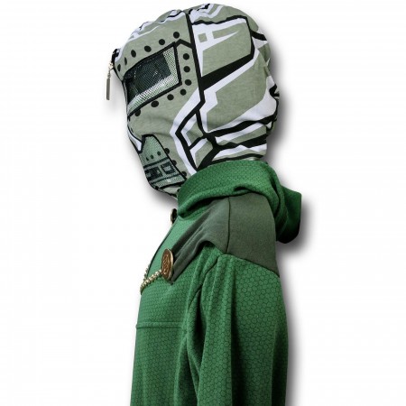 Doctor Doom Masked Costume Hoodie