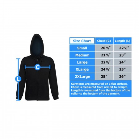 Flash TV Series Men's Costume Hoodie