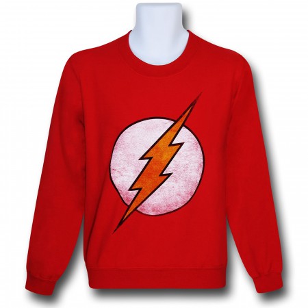 Flash Distressed Symbol Sweatshirt