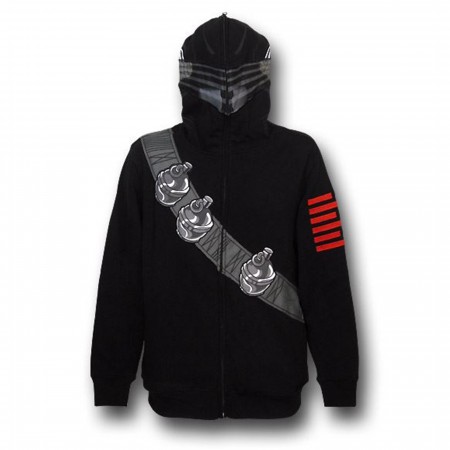 GI Joe Snake Eyes Costume Hoodie