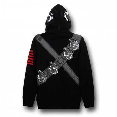 GI Joe Snake Eyes Costume Hoodie