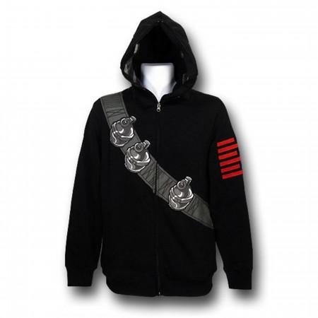 GI Joe Snake Eyes Costume Hoodie