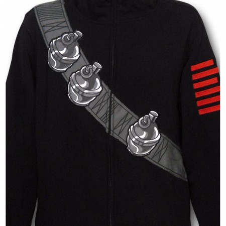 GI Joe Snake Eyes Costume Hoodie