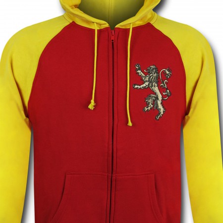 Game of Thrones Lannister Zip-Up Hoodie