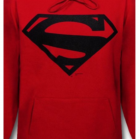 Superman 52.1 Symbol Red Pullover Hoodie